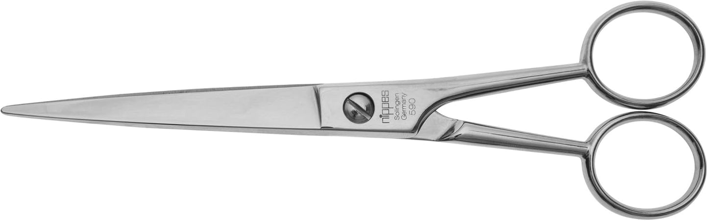 Solingen Straight Grooming Scissors – Professional Stainless Steel Scissors for Pet Grooming