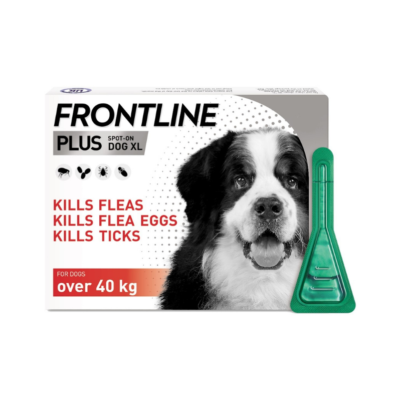 Frontline Plus For Dogs 3 Pack