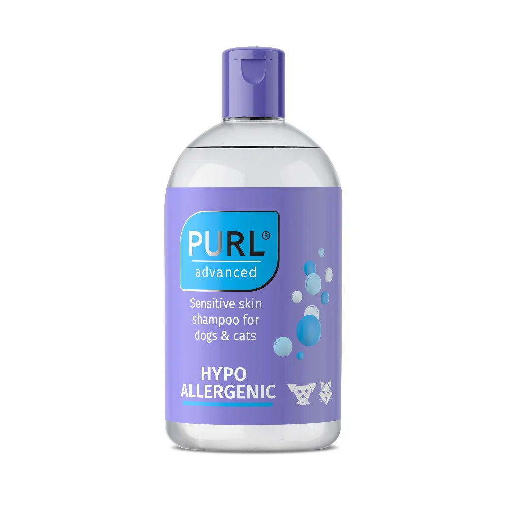 Purl Hypoallergenic Shampoo 250ml – Ultra-Gentle, Fragrance-Free Cleanser for Sensitive Pets