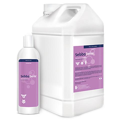 Sebbaderm Medicated Shampoo for Dogs & Cats – Seborrhoeic Dermatitis & Dandruff Relief (250ml)