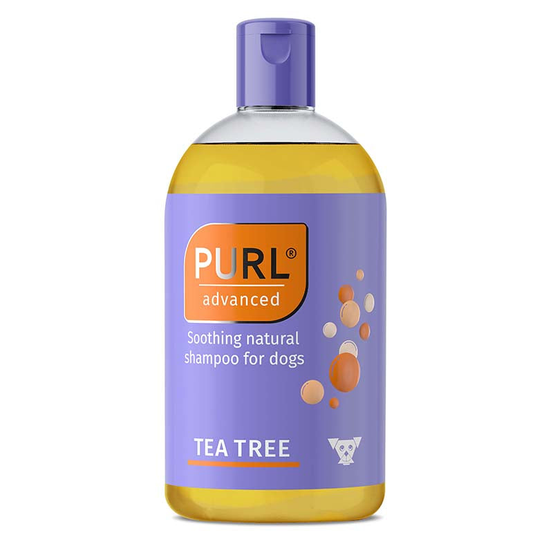 Purl Tea Tree Oil Shampoo for Dogs & Cats – Antibacterial & Soothing Skin Cleanser (250ml)