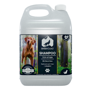 Riverhound Natural Tick & Flea Shampoo - Kills & Repels (Sulphate-Free) - Pet Pharma
