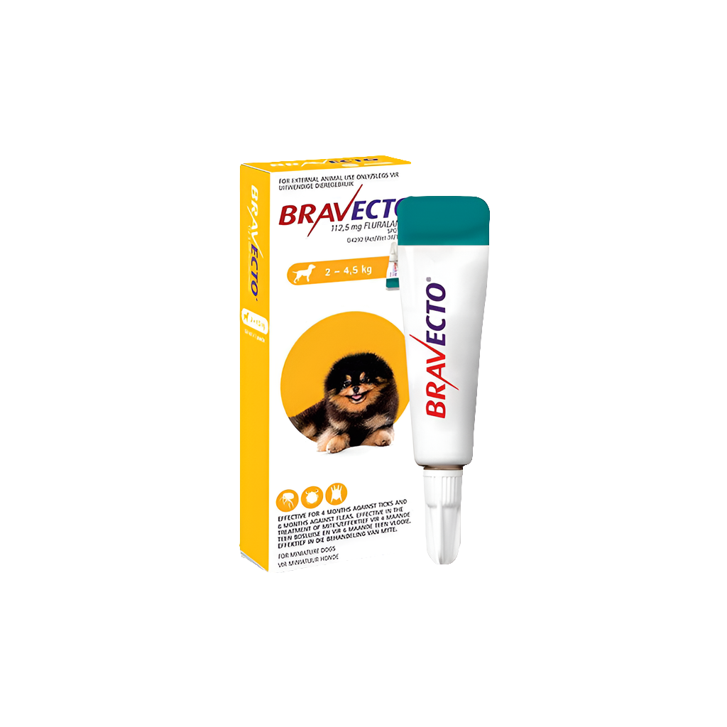 Bravecto Spot-On for Dogs 2-4.5kg
