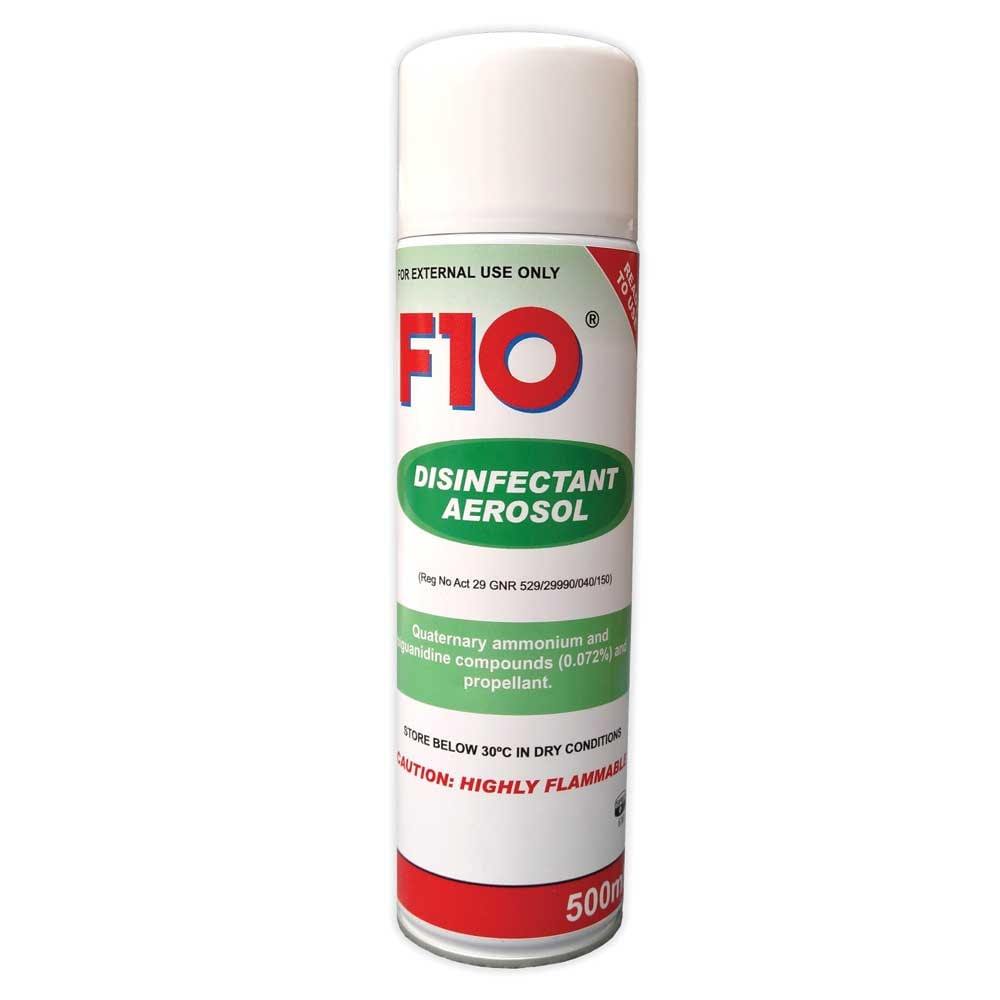 F10 Disinfectant Aerosol 500ml