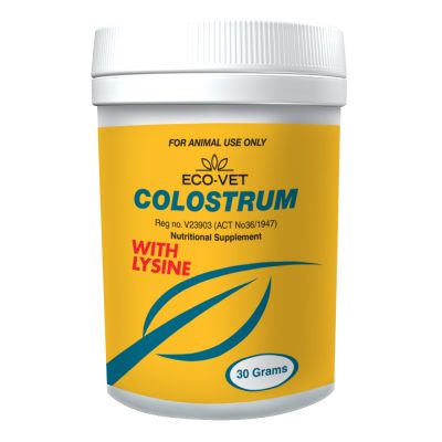 Colostrum Eco-Vet With Lysine 30g & 90g