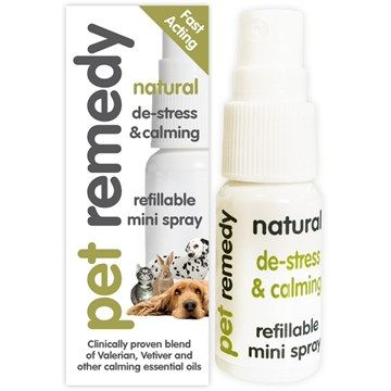 Pet Remedy Calming Spray – Natural Anxiety & Stress Relief for Dogs, Cats & Small Pets