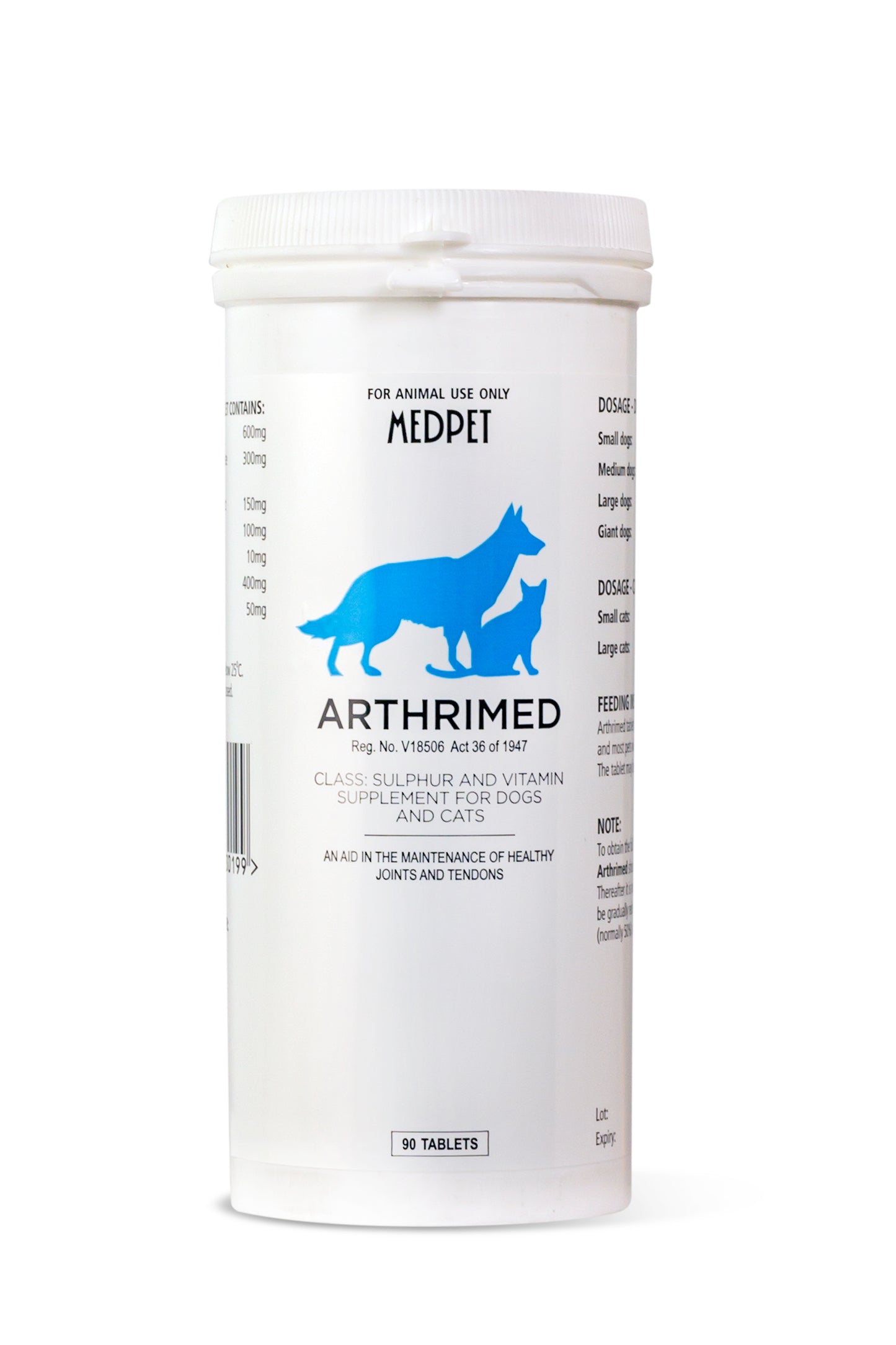 Arthrimed Tablets – Joint Support & Mobility Supplement for Dogs & Cats | MedPet