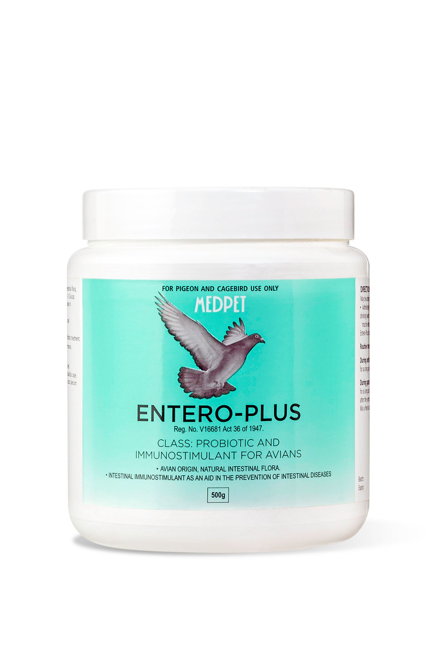 Entero Plus Probiotic Powder for Animals 500g | Gut Health & Digestive Support