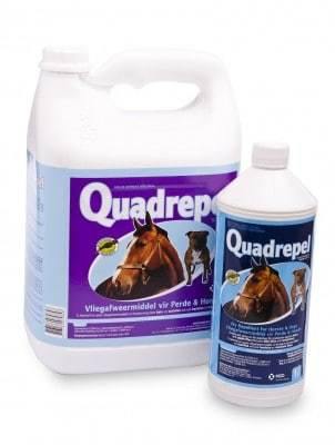 Quadrepel Fly Spray – Repellent for Flies, Ticks & Mosquitoes (Horses & Dogs)