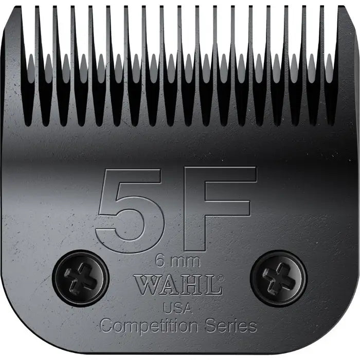 6mm Razorblade #5F Clipper Blade Wahl – 6mm Finishing Blade for Smooth Medium-Length ...