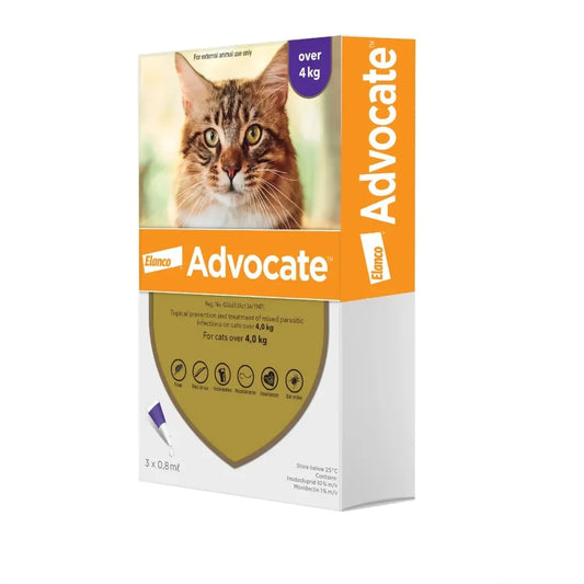 Advocate for Cats | Flea, Worm & Heartworm Spot-On