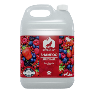 Riverhound Berry Blast Pet Shampoo - Deep Cleansing & Deodorizing - Pet Pharma