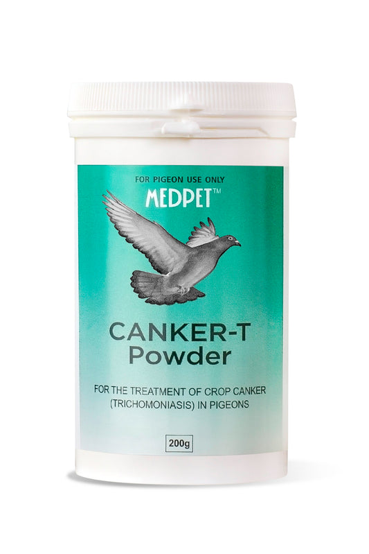 Canker-T Powder 200g | Effective Canker Treatment for Pigeons & Birds