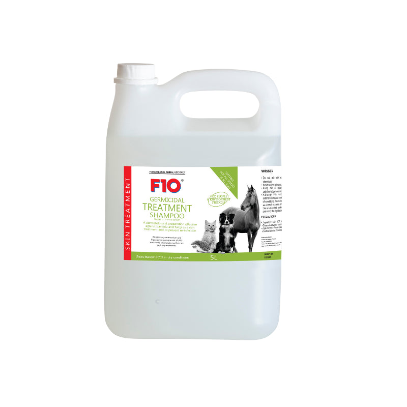 F10 Germicidal Treatment Shampoo – Antifungal & Antibacterial Pet Care