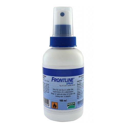 Frontline Spray Treatment for Tick & Fleas on Dogs and Cats
