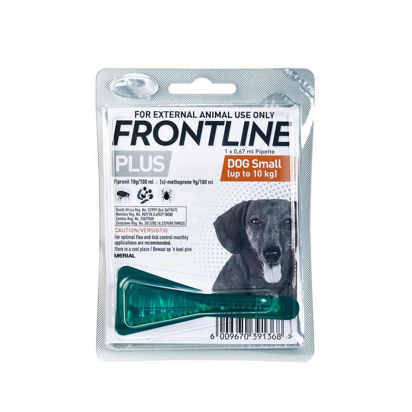 Frontline Plus for Dogs – Monthly Flea & Tick Protection (1 Pip)