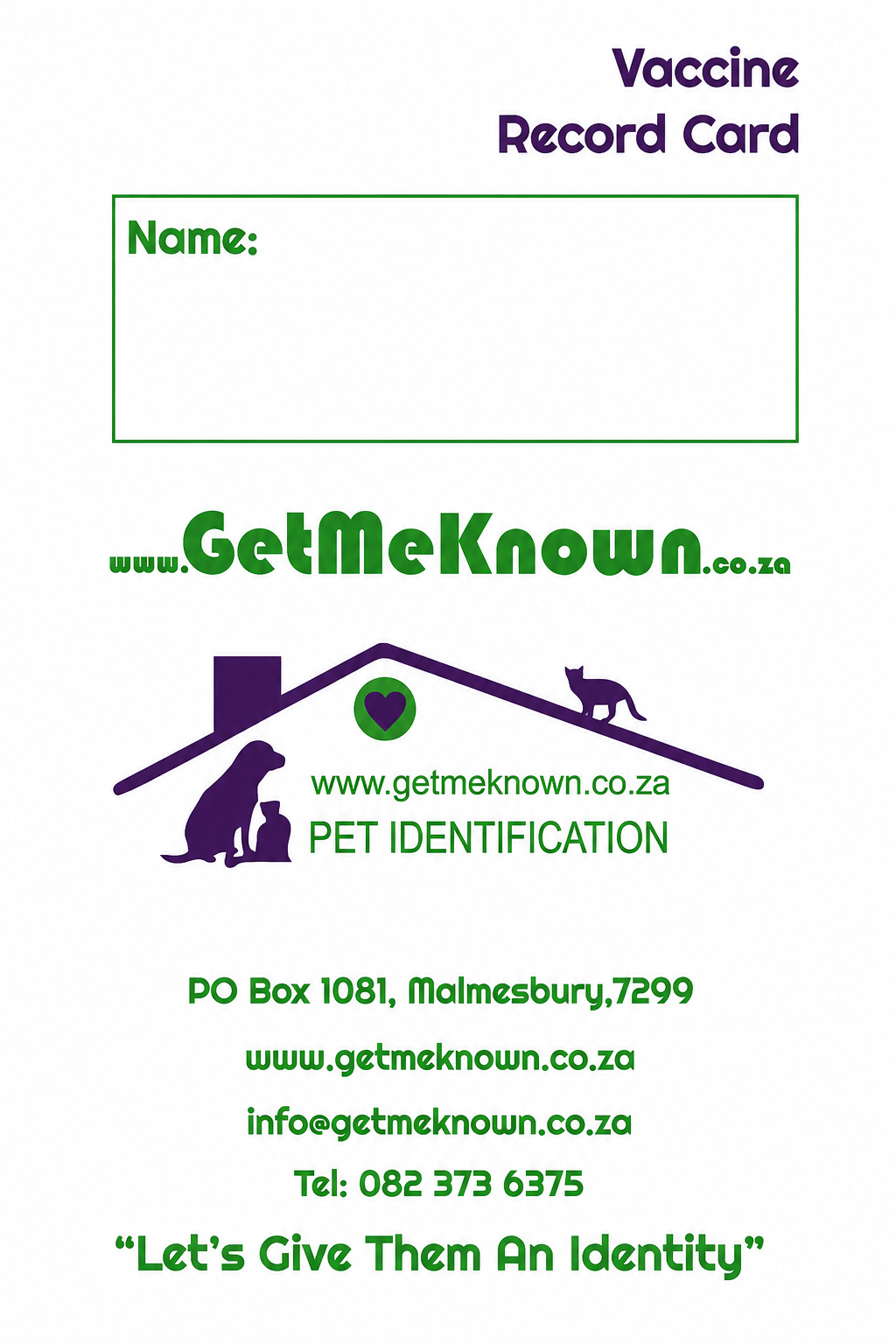 Get Me Known Pet Microchips | ISO-Compliant Animal ID