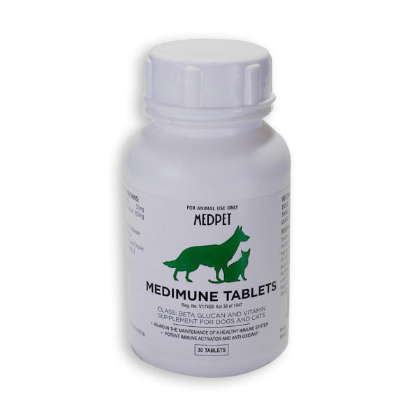 Medimune Tablets 30’s – Advanced Immune Booster for Dogs & Cats