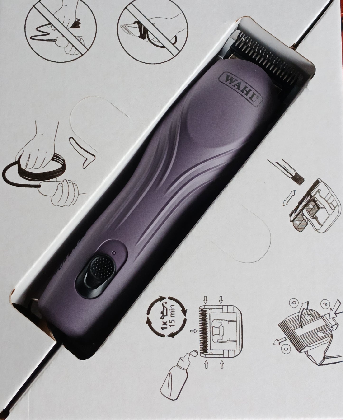 Wahl KM10 Professional 2-Speed Clipper – Ultra Quiet, High-Performance Grooming Tool for Dogs, Cats & Horses - Pet Pharma