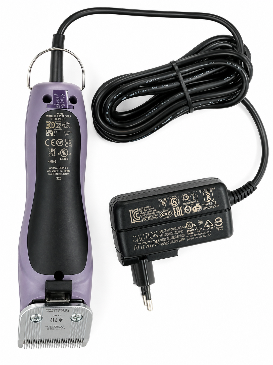 Wahl KM10 Professional 2-Speed Clipper – Ultra Quiet, High-Performance Grooming Tool for Dogs, Cats & Horses - Pet Pharma
