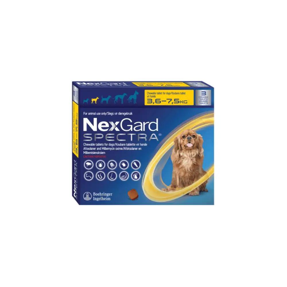 Nexgard Spectra S (3.6-7.5kg)