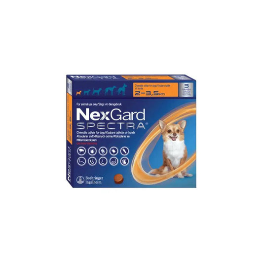 Nexgard Spectra XS (2-3.5kg)