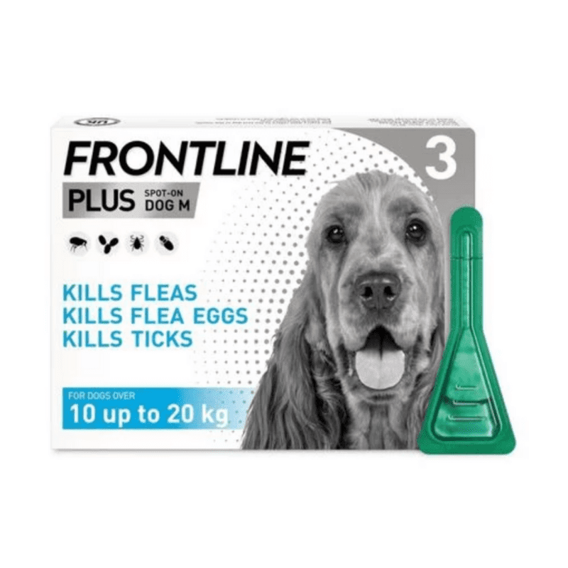 Frontline Plus For Dogs 3 Pack