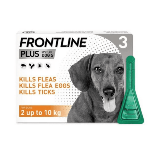 Frontline Plus For Dogs 3 Pack